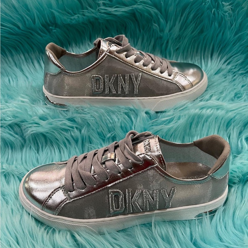 DKNY Metallic Sneakers For Women. New